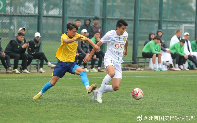 林良銘進球，北京國安1-0戰(zhàn)勝南通支云
